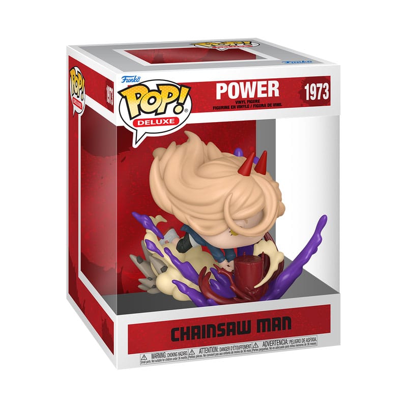 Chainsaw Man POP! Deluxe Vinyl Figur Power (Blood Mallet) 16 cm - Smalltinytoystore
