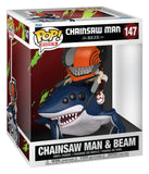 Chainsaw Man POP! Rides Deluxe Vinyl Figur CSM & Beam 15 cm