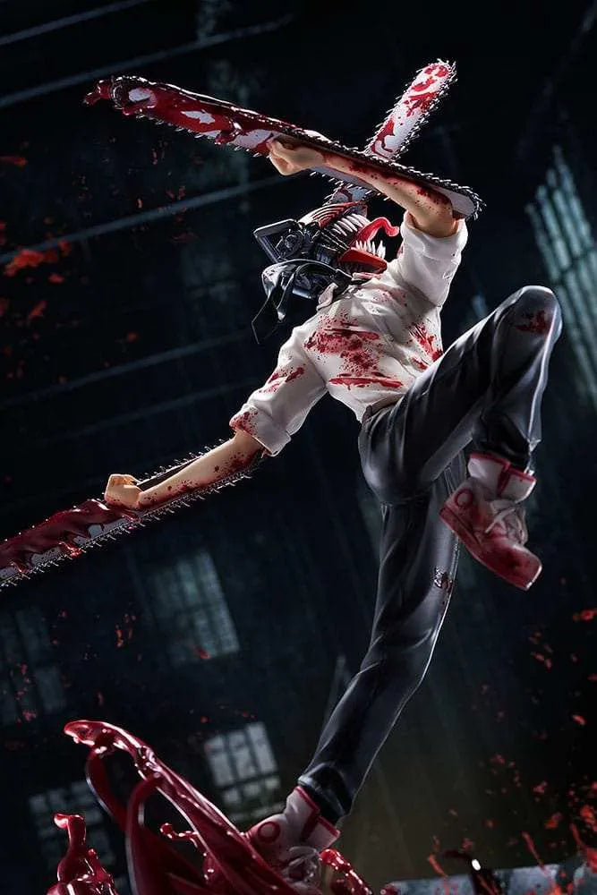 Chainsaw Man PVC Statue 1/7 Chainsaw Man 30 cm - Smalltinytoystore