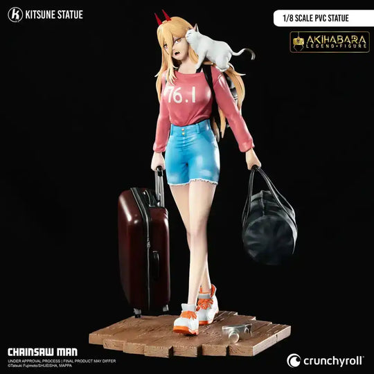 Chainsaw Man PVC Statue 1/8 Power 21 cm - Smalltinytoystore
