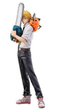 Chainsaw Man S-Fire PVC Statue 1/7 Denji & Pochita 24 cm - Smalltinytoystore