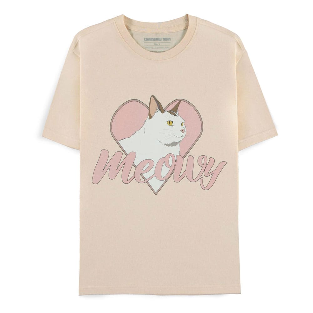 Chainsaw Man T-Shirt Meowy Größe S - Smalltinytoystore