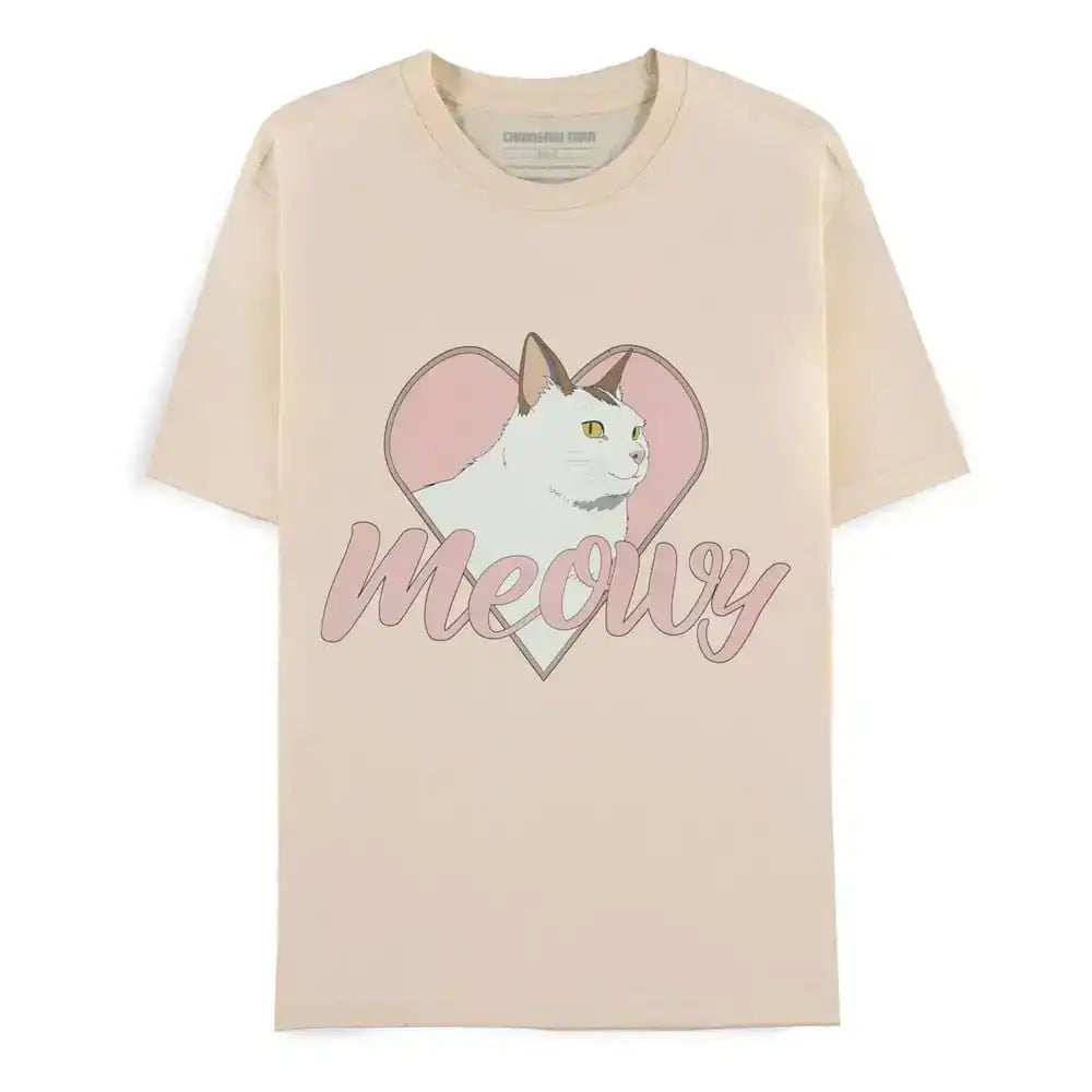 Chainsaw Man T-Shirt Meowy - Smalltinytoystore