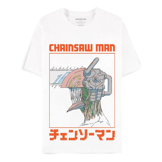 Chainsaw Man T-Shirt Three Tone Chainsaw Größe XL - Smalltinytoystore