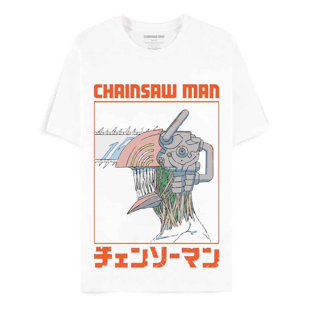 Chainsaw Man T-Shirt Three Tone Chainsaw - Smalltinytoystore