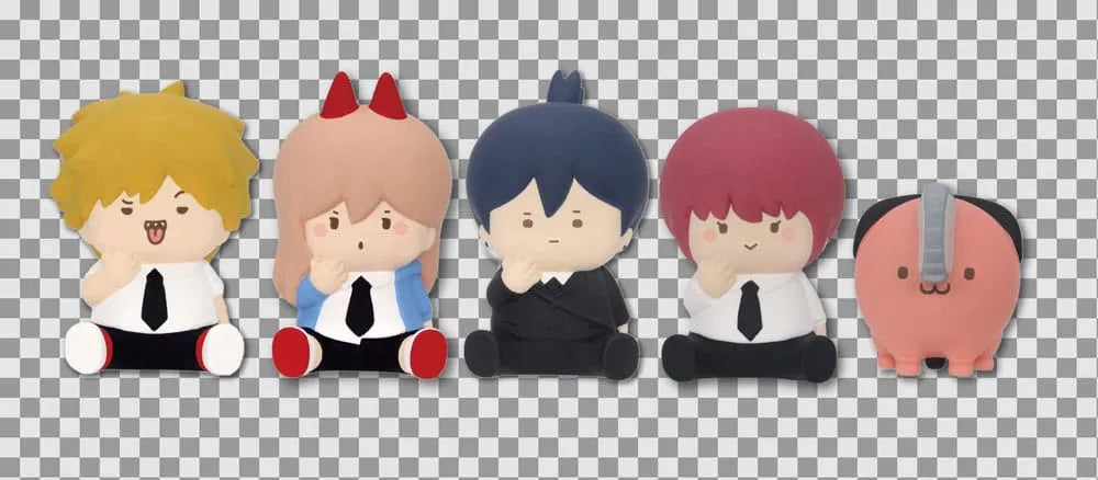 Chainsaw Man Twinchees Minifiguren Chubby Chubby 5 cm Display (24) - Smalltinytoystore