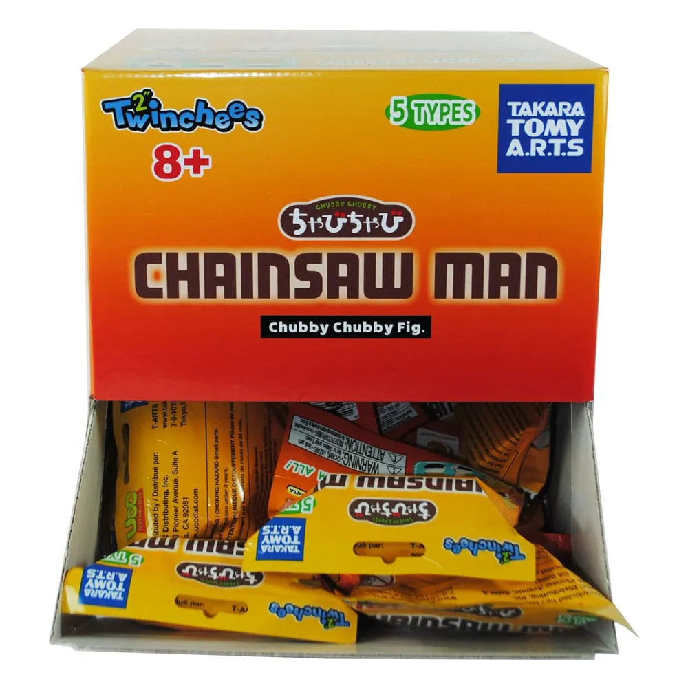 Chainsaw Man Twinchees Minifiguren Chubby Chubby 5 cm Display (24) - Smalltinytoystore