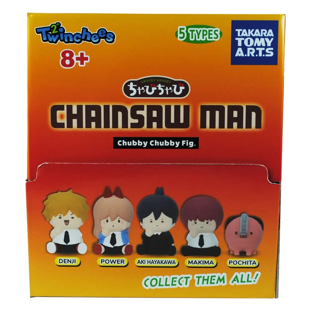 Chainsaw Man Twinchees Minifiguren Chubby Chubby 5 cm Display (24) - Smalltinytoystore