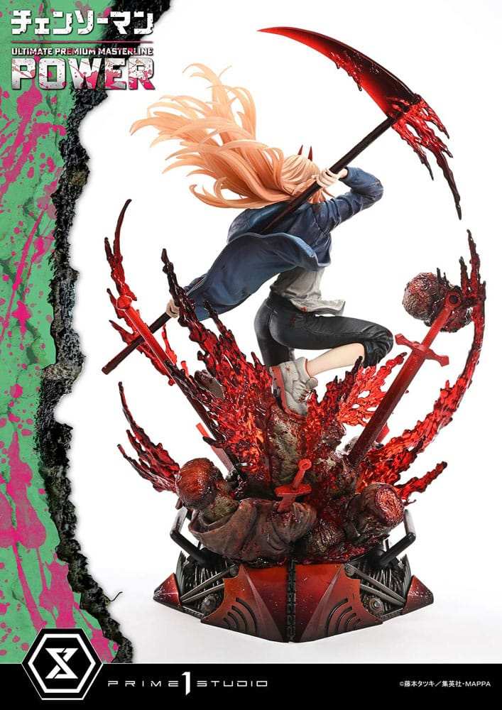 Chainsaw Man Ultimate Premium Masterline Series Statue 1/4 Power Deluxe Bonus Version 66 cm - Smalltinytoystore