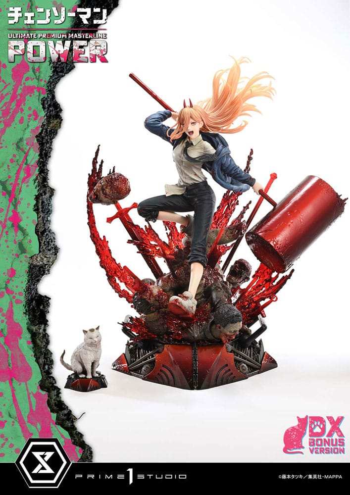 Chainsaw Man Ultimate Premium Masterline Series Statue 1/4 Power Deluxe Bonus Version 66 cm - Smalltinytoystore
