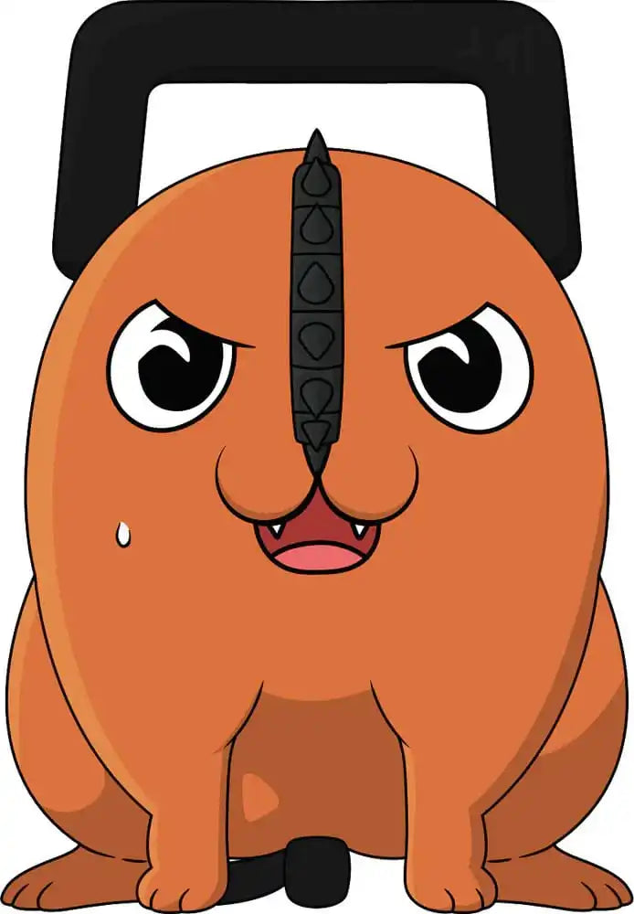 Chainsaw Man Vinyl Figur Pochita Angry 6 cm - Smalltinytoystore