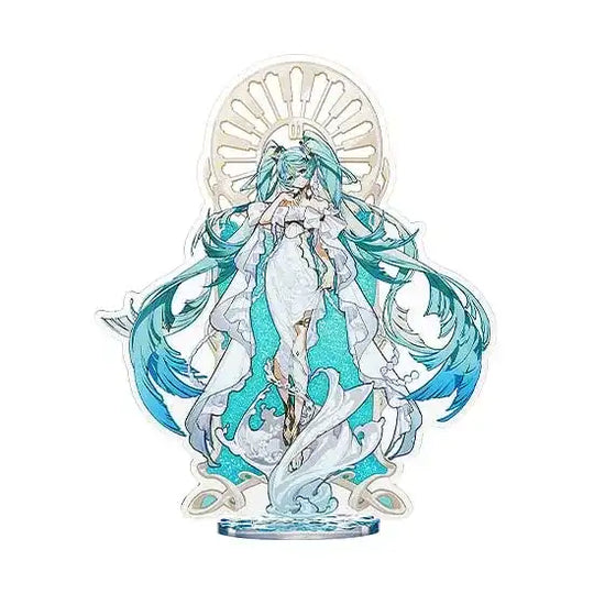 Character Vocal Series 01: Hatsune Miku Acrylic Stand Hatsune Miku feat. Yoneyama Mai Glitter Ver. 20 cm - Smalltinytoystore