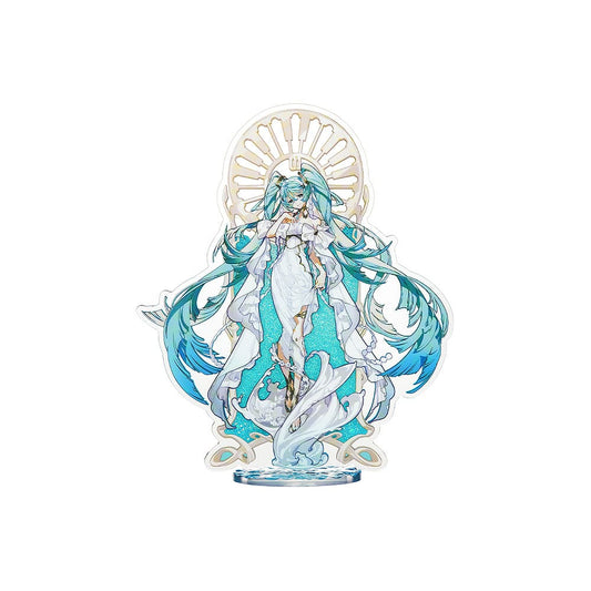 Character Vocal Series 01: Hatsune Miku Acrylic Stand Hatsune Miku feat. Yoneyama Mai Glitter Ver. 20 cm - Smalltinytoystore