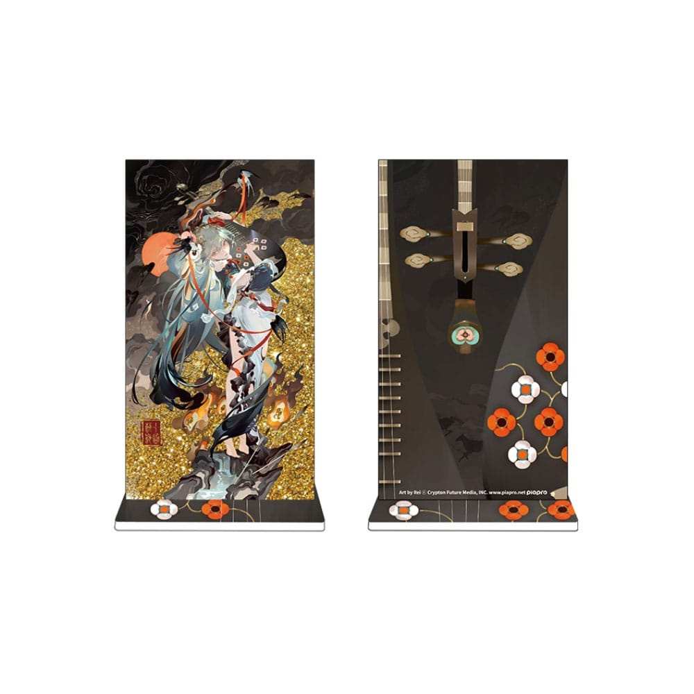 Character Vocal Series 01: Hatsune Miku Big Acryl Block Hatsune Miku Shimian Maifu Ver. 20 cm - Smalltinytoystore