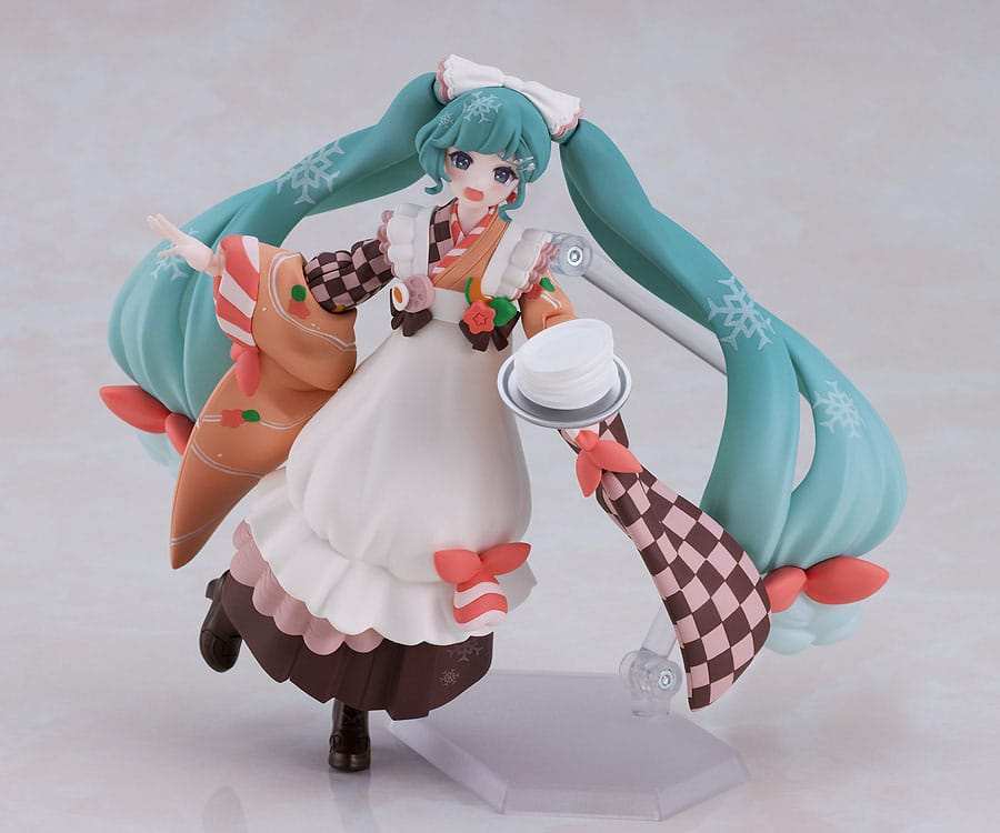 Character Vocal Series 01: Hatsune Miku Figma Actionfigur Snow Miku: Winter Delicacy Ver. 14 cm - Smalltinytoystore