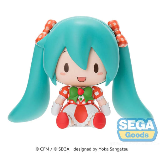 Character Vocal Series 01: Hatsune Miku Fuwa Petit Chibi Figur Hatsune Miku x Love and Berry Dress Up and Dance! Lovely Strawberry 8 cm - Smalltinytoystore