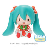 Character Vocal Series 01: Hatsune Miku Fuwa Petit Chibi Figur Hatsune Miku x Love and Berry Dress Up and Dance! Lovely Strawberry 8 cm - Smalltinytoystore