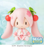 Character Vocal Series 01: Hatsune Miku Fuwa Petit Chibi Figur Sakura Miku 8 cm - Smalltinytoystore
