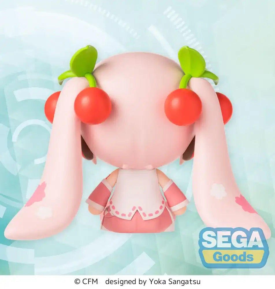 Character Vocal Series 01: Hatsune Miku Fuwa Petit Chibi Figur Sakura Miku 8 cm - Smalltinytoystore