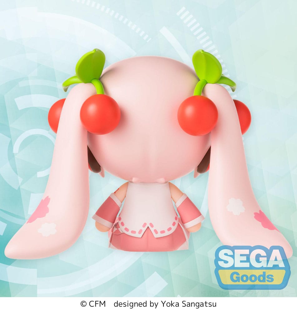 Character Vocal Series 01: Hatsune Miku Fuwa Petit Chibi Figur Sakura Miku 8 cm - Smalltinytoystore
