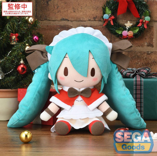 Character Vocal Series 01: Hatsune Miku Fuwa Petit Plüschfigur Hatsune Miku Christmas 2025 M 22 cm - Smalltinytoystore