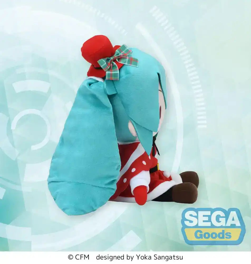 Character Vocal Series 01: Hatsune Miku Fuwa Petit Plüschfigur Hatsune Miku Christmas LL 35 cm - Smalltinytoystore