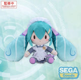 Character Vocal Series 01: Hatsune Miku Fuwa Petit Plüschfigur Hatsune Miku Classical Maid M 24 cm - Smalltinytoystore
