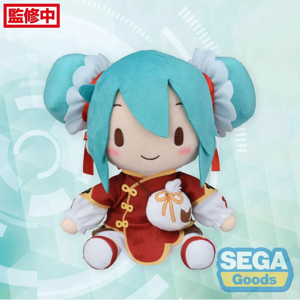 Character Vocal Series 01: Hatsune Miku Fuwa Petit Plüschfigur Hatsune Miku Going Out Series Chinatown Ver. M 22 cm - Smalltinytoystore