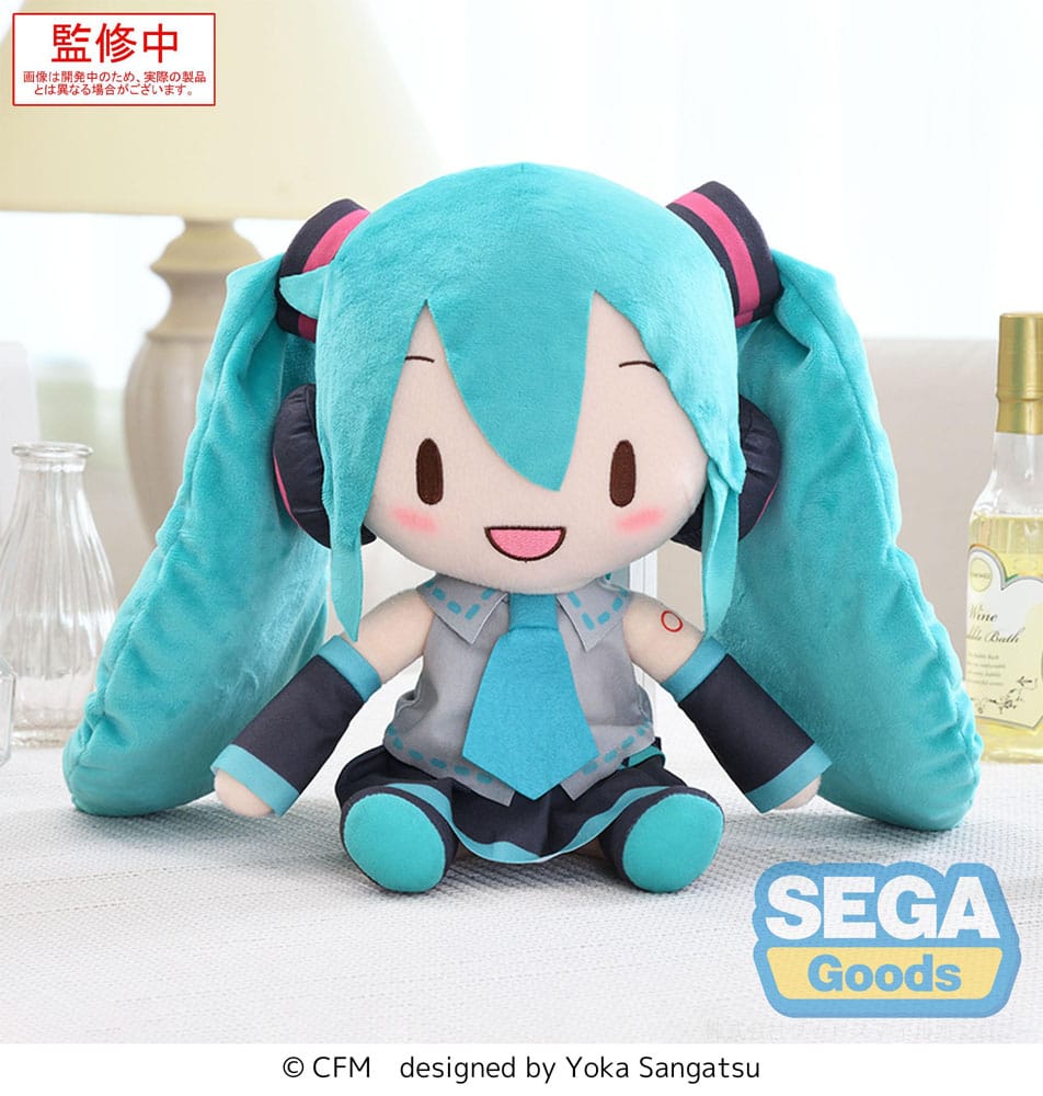 Character Vocal Series 01: Hatsune Miku Fuwa Petit Plüschfigur Hatsune Miku L 27 cm - Smalltinytoystore