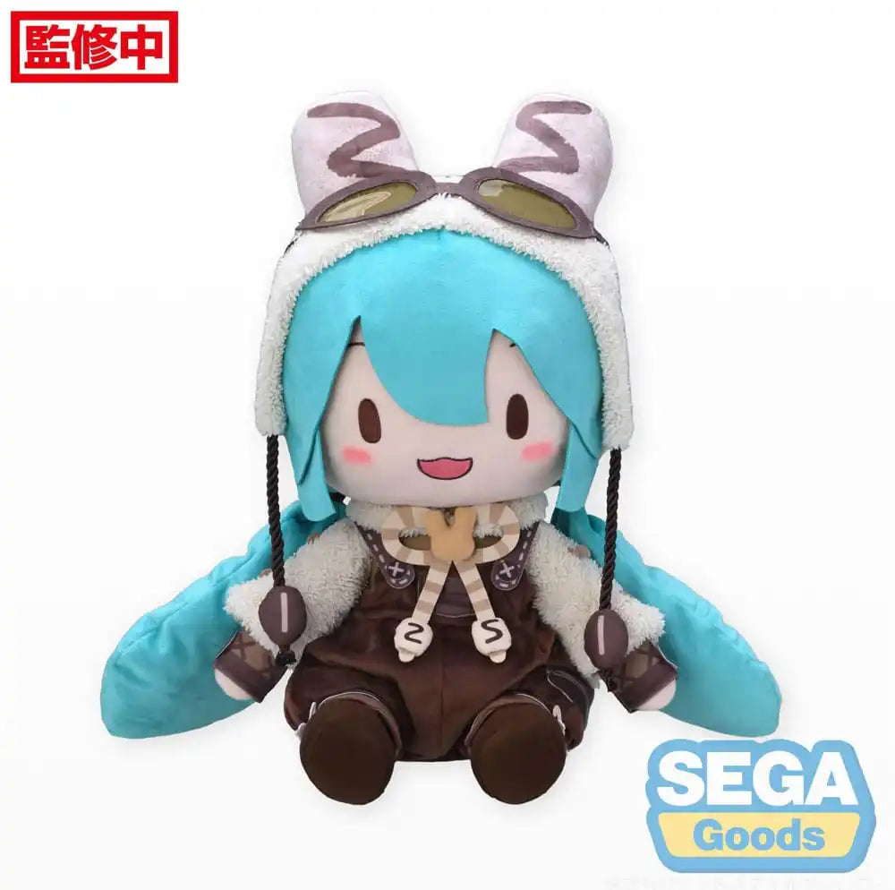 Character Vocal Series 01: Hatsune Miku Fuwa Petit Plüschfigur Hatsune Miku Marshmallow Hot Cocoa Ver. LL 45 cm - Smalltinytoystore