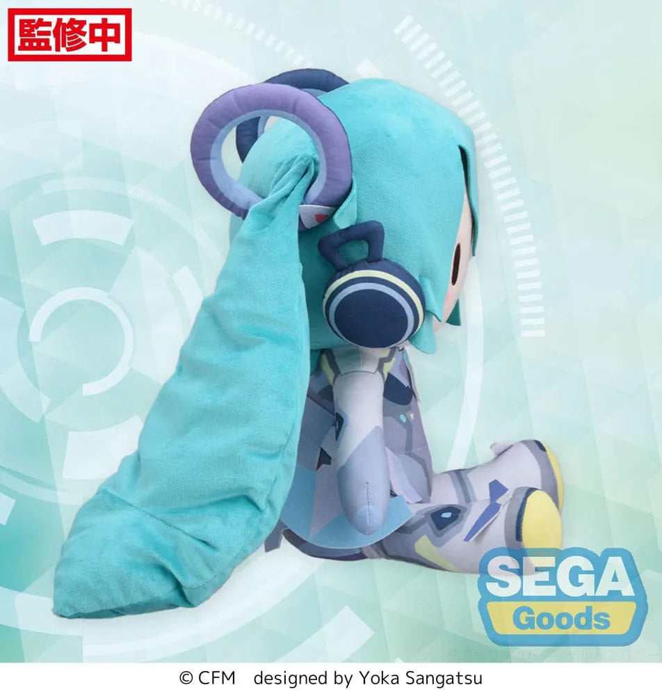 Character Vocal Series 01: Hatsune Miku Fuwa Petit Plüschfigur Hatsune Miku Miku with You 2024 Ver. LL 40 cm - Smalltinytoystore