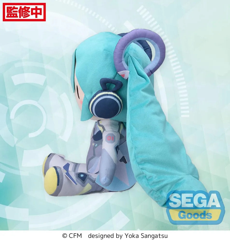 Character Vocal Series 01: Hatsune Miku Fuwa Petit Plüschfigur Hatsune Miku Miku with You 2024 Ver. LL 40 cm - Smalltinytoystore