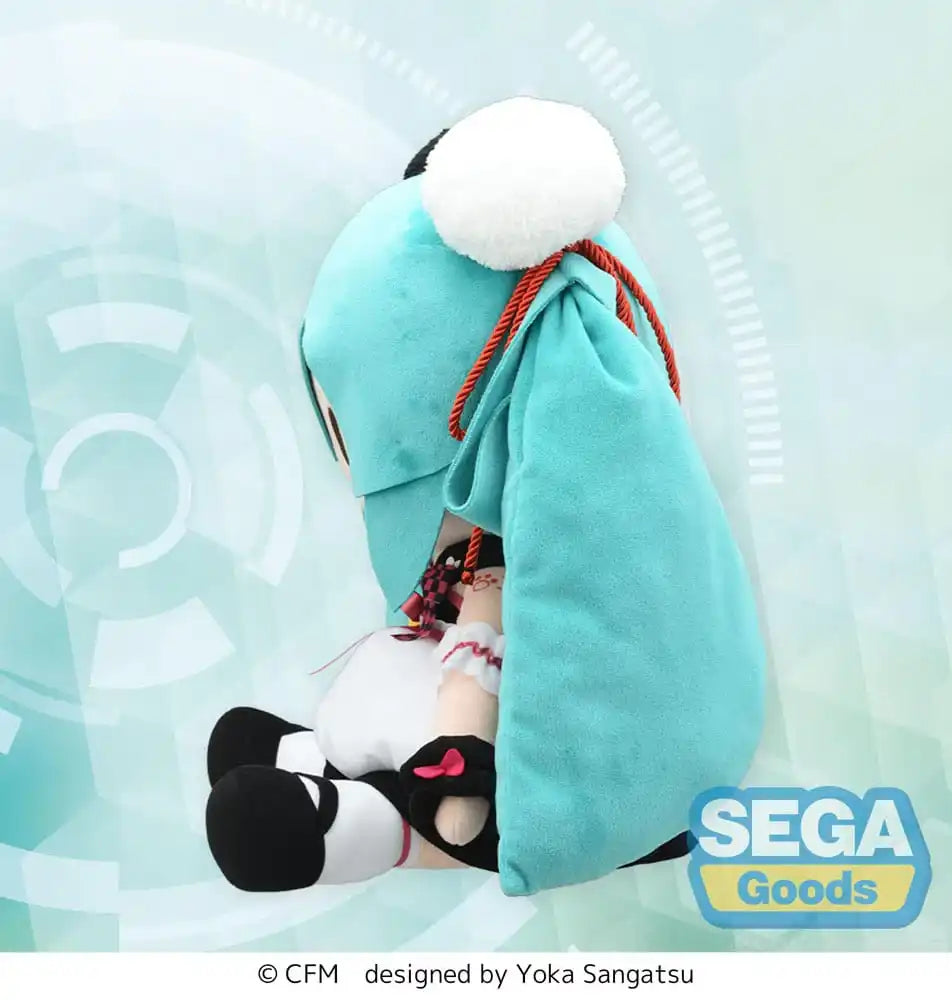 Character Vocal Series 01: Hatsune Miku Fuwa Petit Plüschfigur Hatsune Miku Panda Bun LL 40 cm - Smalltinytoystore