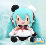 Character Vocal Series 01: Hatsune Miku Fuwa Petit Plüschfigur Hatsune Miku Panda Bun LL 40 cm - Smalltinytoystore
