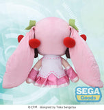 Character Vocal Series 01: Hatsune Miku Fuwa Petit Plüschfigur Sakura Miku Dodeka Jumbo 50 cm - Smalltinytoystore