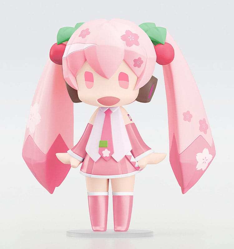 Character Vocal Series 01: Hatsune Miku HELLO! GOOD SMILE Actionfigur Sakura Miku 10 cm - Smalltinytoystore