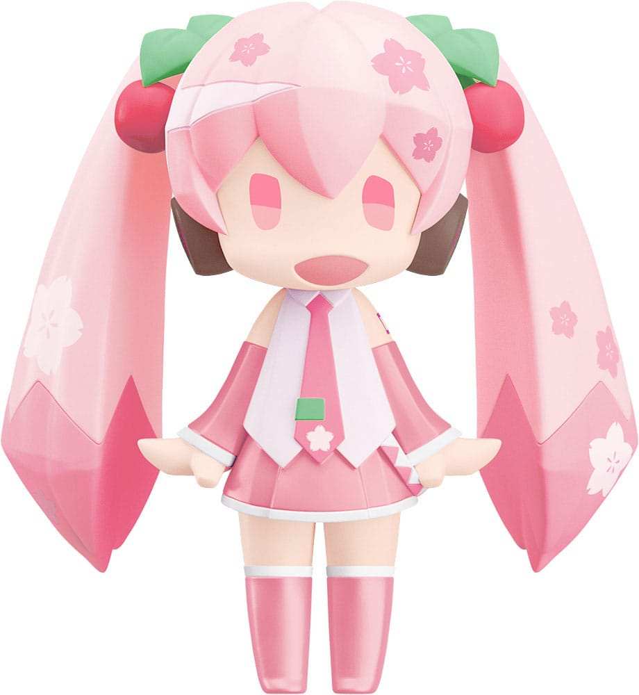 Character Vocal Series 01: Hatsune Miku HELLO! GOOD SMILE Actionfigur Sakura Miku 10 cm - Smalltinytoystore