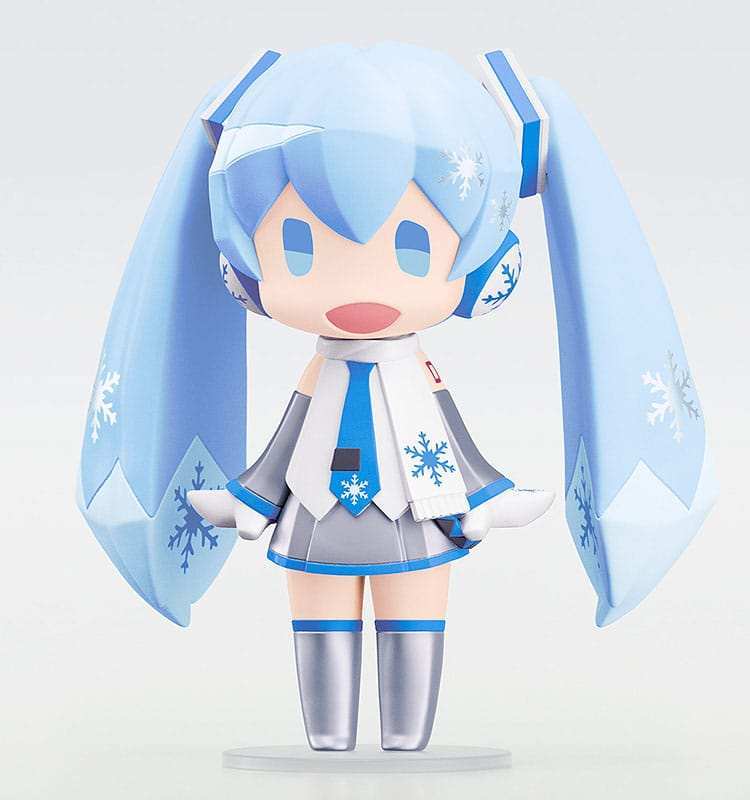 Character Vocal Series 01: Hatsune Miku HELLO! GOOD SMILE Actionfigur Snow Miku 10 cm - Smalltinytoystore