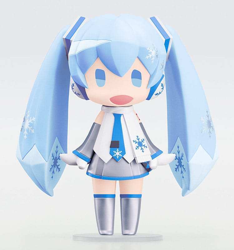 Character Vocal Series 01: Hatsune Miku HELLO! GOOD SMILE Actionfigur Snow Miku 10 cm - Smalltinytoystore