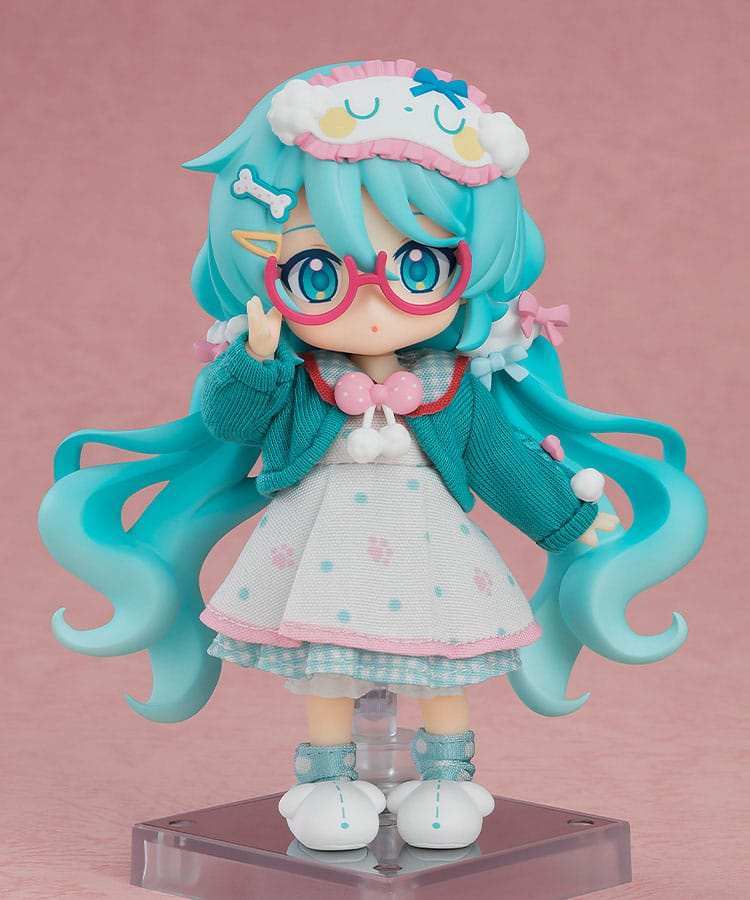 Character Vocal Series 01: Hatsune Miku Nendoroid Actionfigur Hatsune Miku: Loungewear Outfit Ver. 10 cm - Smalltinytoystore