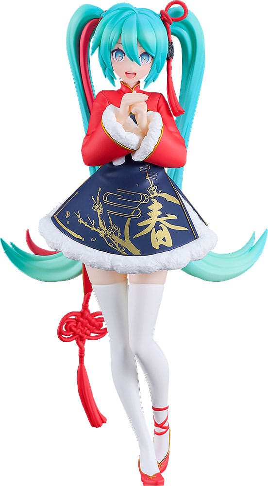 Character Vocal Series 01: Hatsune Miku Pop Up Parade PVC Statue Hatsune Miku: Sourxuan Chinese New Year Ver. 17 cm - Smalltinytoystore