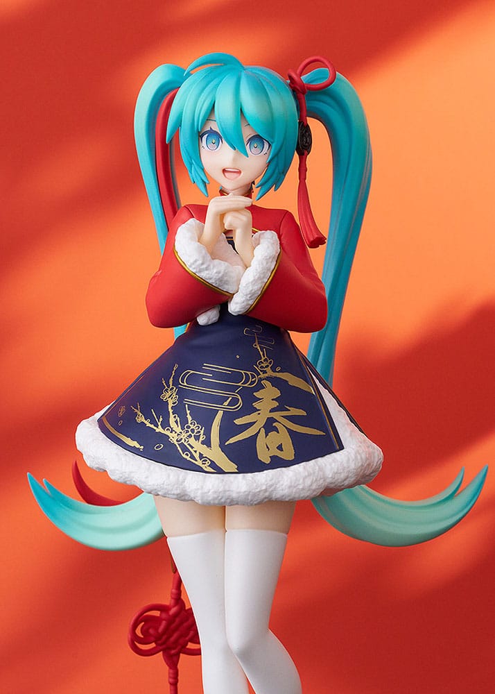 Character Vocal Series 01: Hatsune Miku Pop Up Parade PVC Statue Hatsune Miku: Sourxuan Chinese New Year Ver. 17 cm - Smalltinytoystore