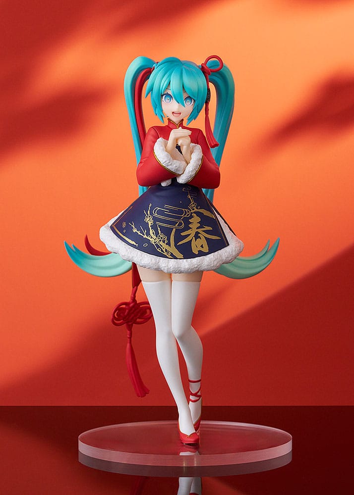 Character Vocal Series 01: Hatsune Miku Pop Up Parade PVC Statue Hatsune Miku: Sourxuan Chinese New Year Ver. 17 cm - Smalltinytoystore