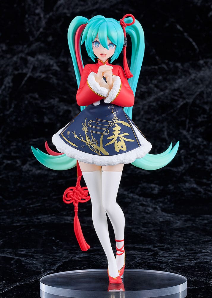 Character Vocal Series 01: Hatsune Miku Pop Up Parade PVC Statue Hatsune Miku: Sourxuan Chinese New Year Ver. 17 cm - Smalltinytoystore