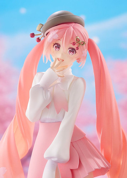 Character Vocal Series 01: Hatsune Miku Pop Up Parade PVC Statue Sakura Miku: Hanami Outfit Ver. 23 cm - Smalltinytoystore
