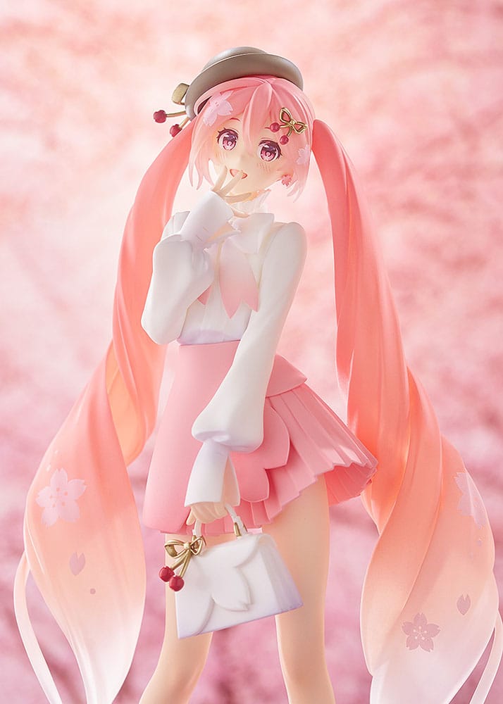 Character Vocal Series 01: Hatsune Miku Pop Up Parade PVC Statue Sakura Miku: Hanami Outfit Ver. 23 cm - Smalltinytoystore