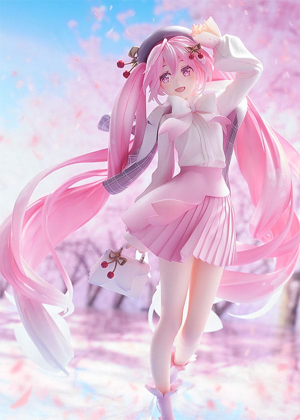 Character Vocal Series 01: Hatsune Miku PVC Statue 1/6 Sakura Miku: Hanami Outfit Ver. 28 cm - Smalltinytoystore