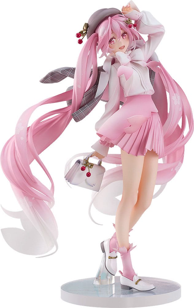 Character Vocal Series 01: Hatsune Miku PVC Statue 1/6 Sakura Miku: Hanami Outfit Ver. 28 cm - Smalltinytoystore