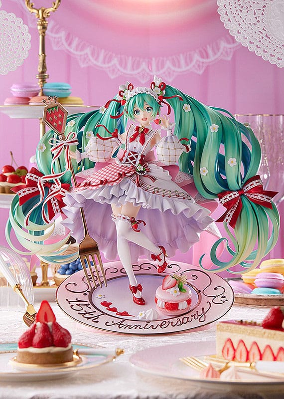 Character Vocal Series 01: Hatsune Miku PVC Statue 1/7 Hatsune Miku: 15th Anniversary Ver. 29 cm - Smalltinytoystore