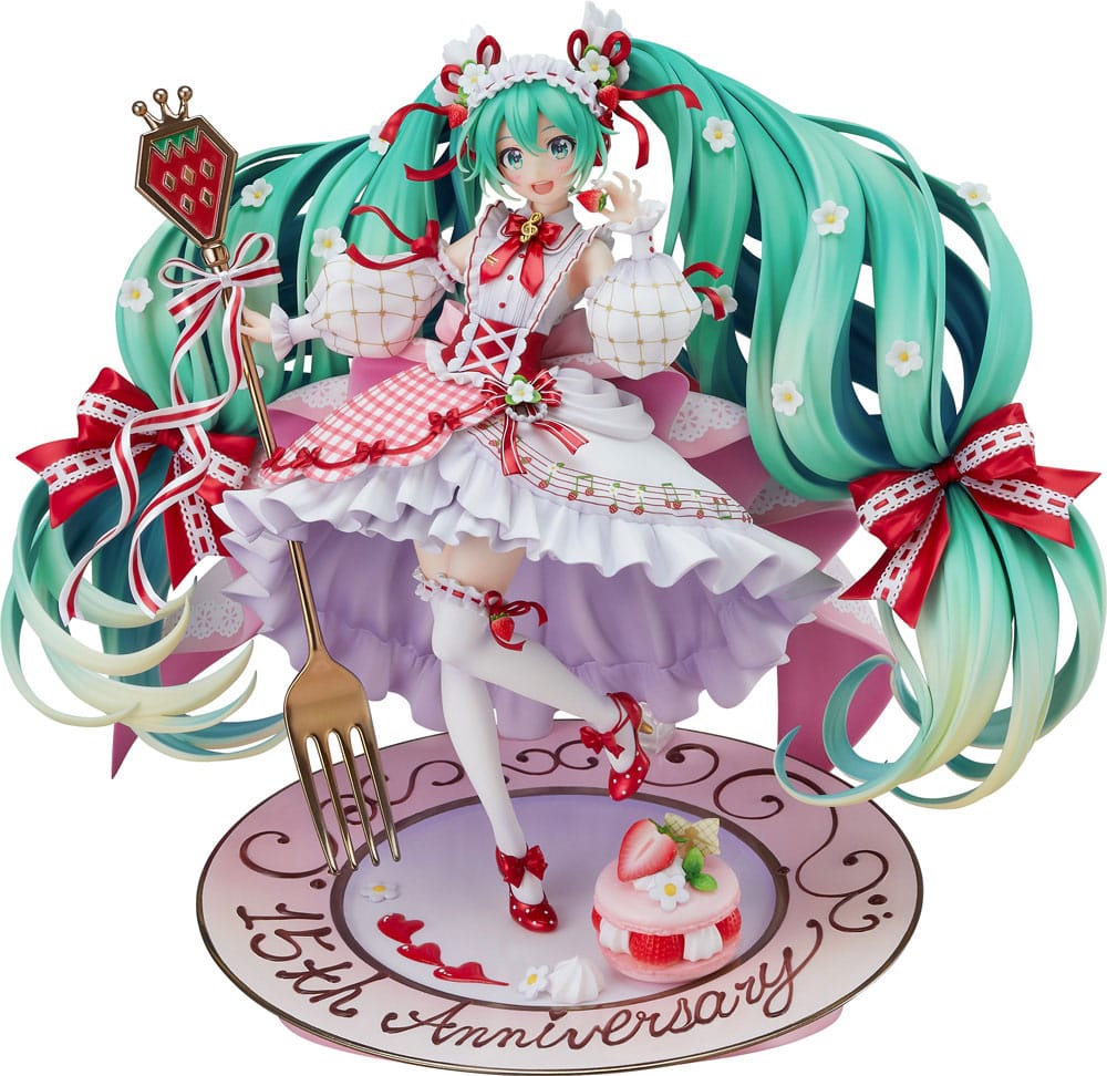 Character Vocal Series 01: Hatsune Miku PVC Statue 1/7 Hatsune Miku: 15th Anniversary Ver. 29 cm - Smalltinytoystore